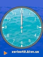 Landscape Clock - Water | 240*320