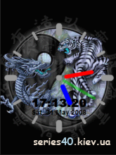 Dragon_vs_Tiger_clock | 240*320
