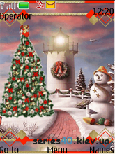 Happy Christmas in 2009 | 240*320