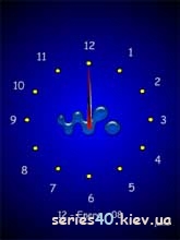 Walkman Blue Clock | 240*320