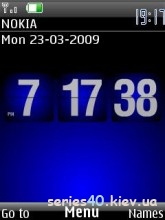 Blue Clock | 240*320