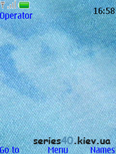 Aqua Blue Batik By Sinedd | 240*320