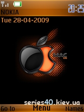 Orange apple by VOVAN_234 | 240*320