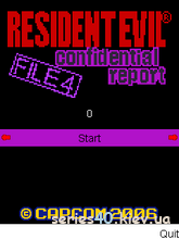 Resident Evil Confidential Report: File 4 | 240*320