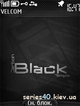 Simple Black Carbon by fliper2 | 240*320