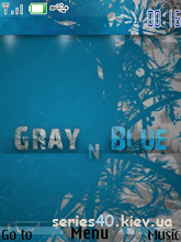 Gray 'N' Blue By Sinedd | 240*320